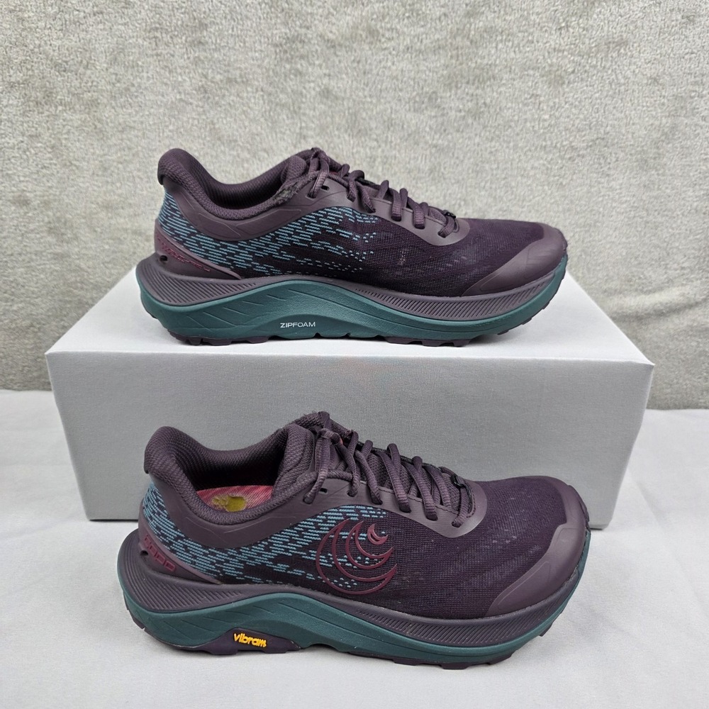 Topo Ultraventure 4 Purple/Dark Teal Womens Size 8 Running Shoes Sneakers